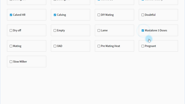 Add quick events to the action bar