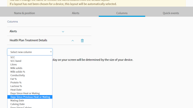 Adding treatment columns