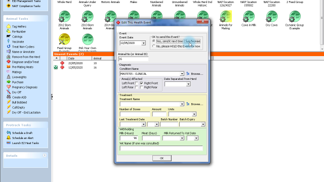 MINDApro unsent events