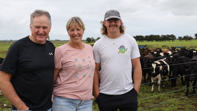 Chris and Dianna, along with their son Bennet, manage the Taupiri farm which has more than doubled the speed of improvement in their replacement calves over the past decade.